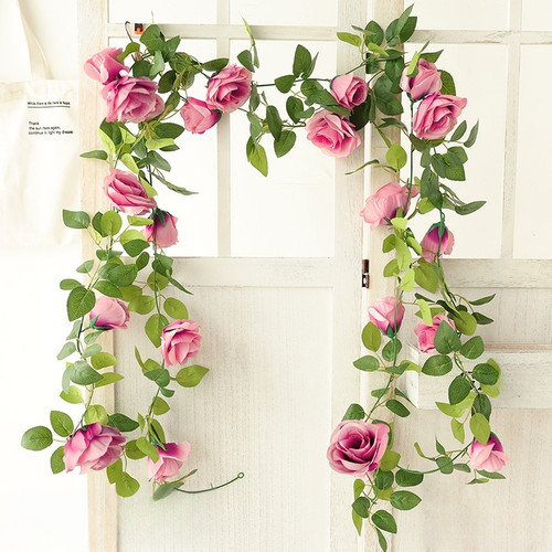 Décor vigne rose - vigne,