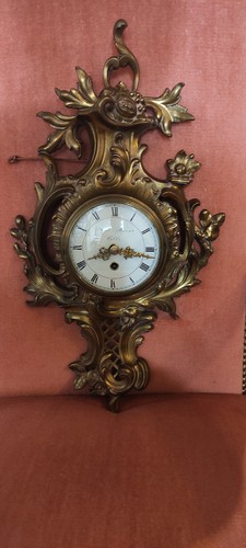 Cartel pendule murale - , bronze