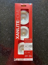 3 Spots Led Encastrables Blanc