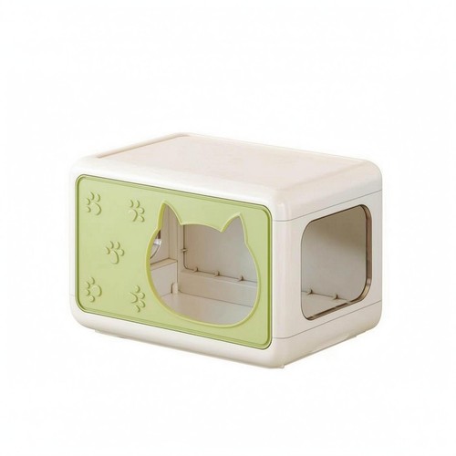 Maison chat ouverture - chat,