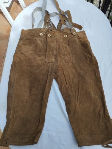 Pantalon cuir traditionnel - pantalon,