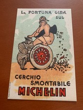 MICHELIN TYRES TYRES - first 900 ADVERTISING POSTCARD - BIBENDUM
