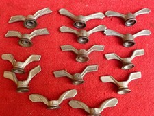 7 PAIRES D'ECROUS PAPILLON DE