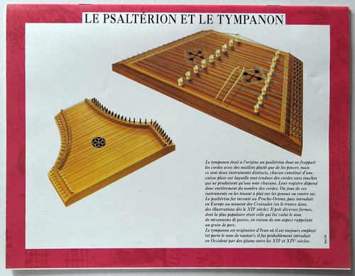 Psaltérion le tympanon - et,