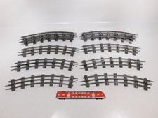 Märklin Progress Échelle 0 Rail Section 12 Pièces Circuit Électrique #DZ404-3