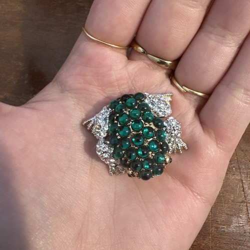 Petite broche crapaud - crapaud, doré