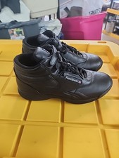 NWOB RARE Vintage Womens REEBOK Freestyle Hightop Athletic Shoes Black Size 8.5