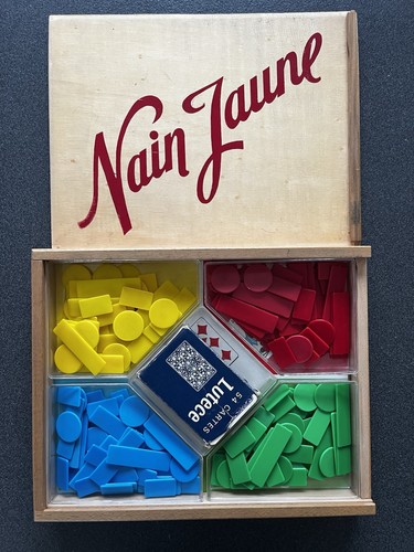 Ancien jeu nain - nain, jaune