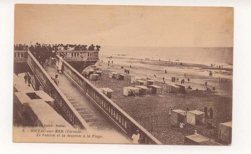 Carte postale soulac sur - soulac, mer