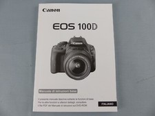 CANON EOS 100 D notice mode