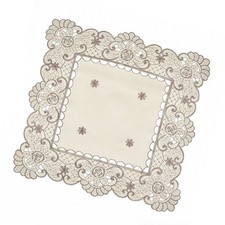 Nappe de mariage fleurie