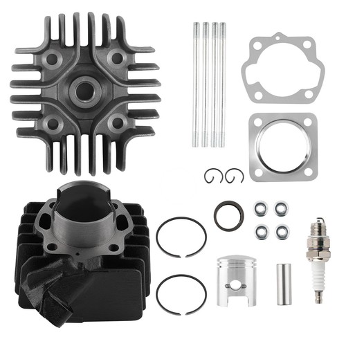 49cc cylinder head piston - piston, top