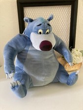 924⚜️Baloo The Jungle Book Bear Plush Hasbro Disney Height 40cm