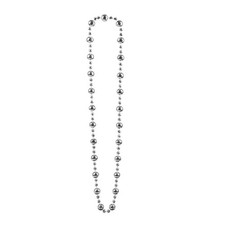 COLLIER PERLES BOULES FACETTES