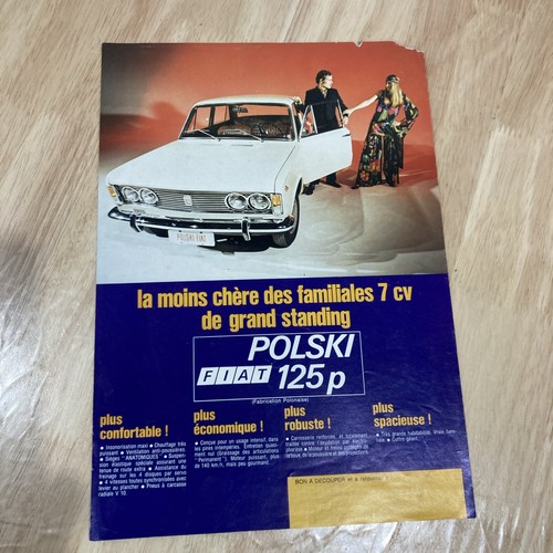 Fiat polski 125 prospectus - p,