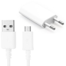 Cable Micro USB+Chargeur Lisse