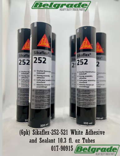 Sikaflex 252 521 white - (6pk), sikaflex-252-521
