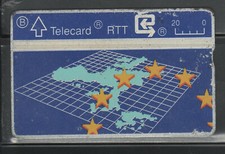 BELGIUM TELECARD - RTT - TELECARD 20 - Belgian Phone Card - Europe Stars