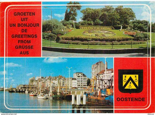 Carte postale belgique - carte,