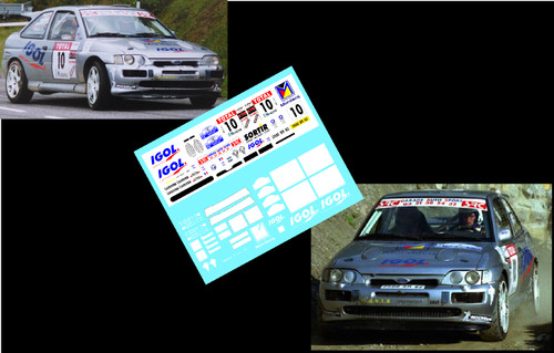 Decals ford escort - 1/43],