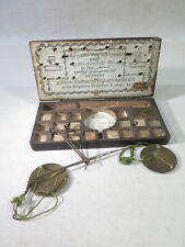 OLD TREBUCHET BALANCE BOX GERMANY LATE EIGHTEENTH MIDDLE CHEID