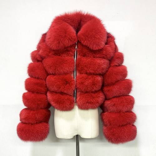 Femme fausse fourrure - fausse,