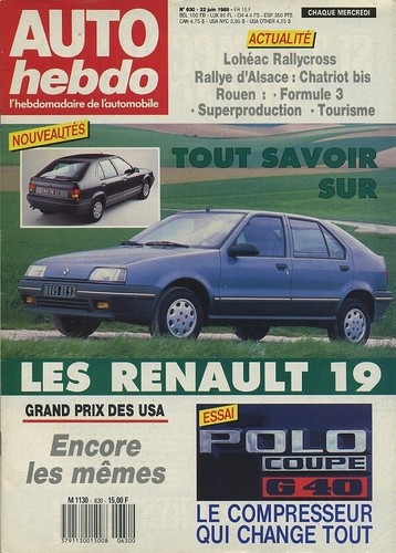 Auto hebdo 630 06 - auto,