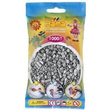 [Ref:207-17] HAMA Sachet de 1000 Perles à repasser midi 5 mm Gris