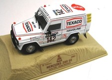  NOREV 1/43 MERCEDES 280 GE 4X4 N° 142 J.ICKXX Texaco PARIS-DAKAR 1983 Winner