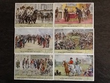 LOT 6 CHROMOS LIEBIG SERIE