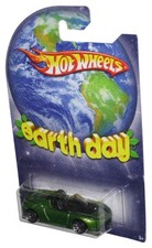 Hot Wheels Terre Jour Tesla Roadster Sport (2009) Mattel Vert Voiture Jouet