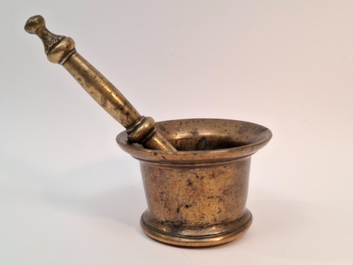 Mortier pilon bronze 18 - pilon,