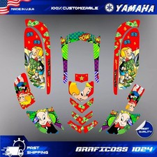 yamaha raptor 660 kit graphics decals stickers vtt wrap quad toute l'année...