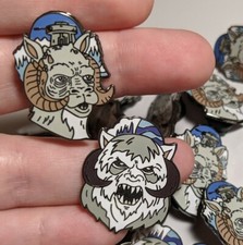 Hoth hard enamel pin set