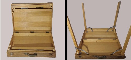 Valise chêne table - en, jeu