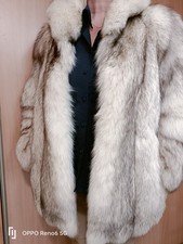 Manteau fourrure en veritable