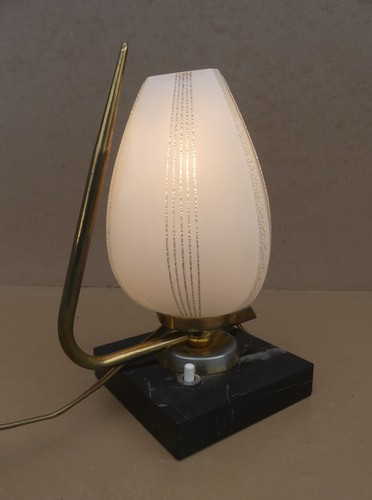 Lampe bureau laiton marbre - lampe,