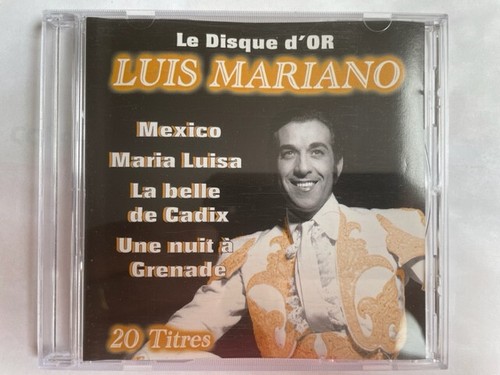 Luis mariano disque cd 1 - mariano,