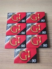 7 CASSETTES JVC GI 90 BLANK