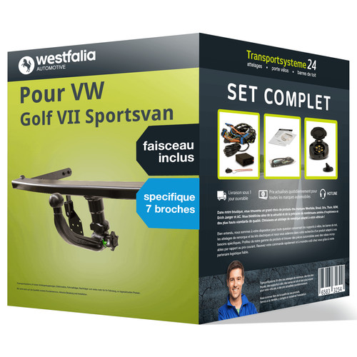 Attelage pour golf 7 - pour, vw
