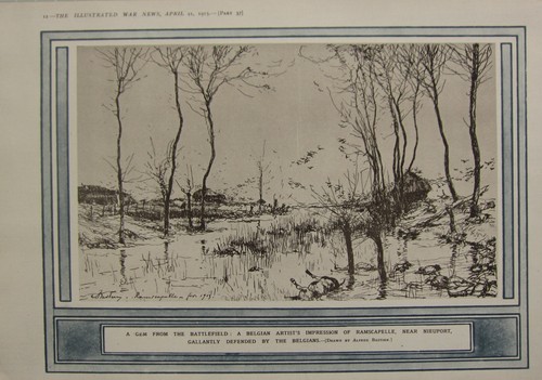 1915 wwi ww1 imprimé belge - imprimé,