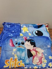 Lilo and Stitch  Twin Duvet Cover Flat Sheet pillow Sham set