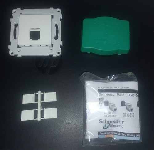 Prise rj45 neuve schneider alb - rj45,