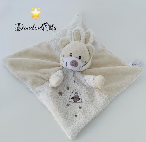 4962 doudou ours plat beige - 4962🌟doudou,