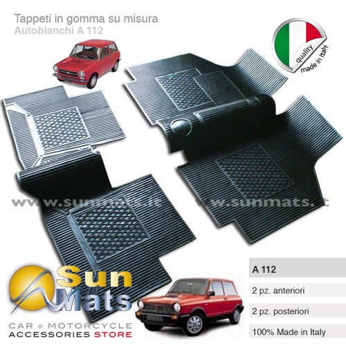 Autobianchi a112 tapis - tapis, en