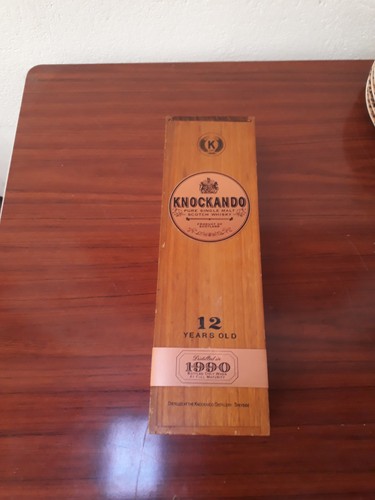 Knockando caisse bois pure - caisse,