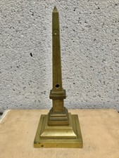 Grand Tour Bronze Luxor Obelisk Thermometer, Place de la Concorde, Paris 1836 
