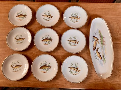 Service assiettes plat à - service, et