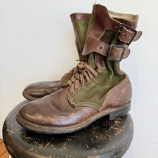 WWII US Army Okinawa Jungle Boots Original Named