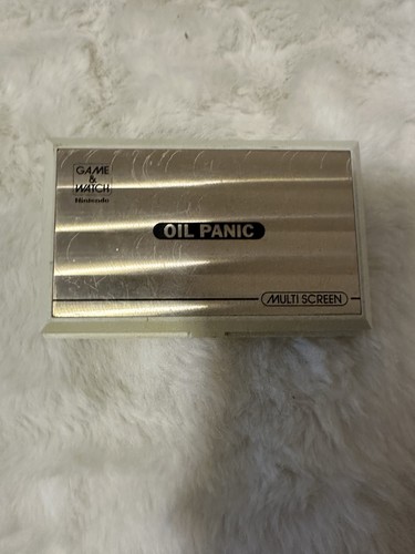 Nintendo game watch oil - nintendo, panic